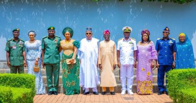 Tinubu decorates new service chiefs with new ranks