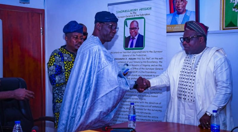 Surveyor General of the Federation, FOSSGON, Chart The Way Forward for Nigeria